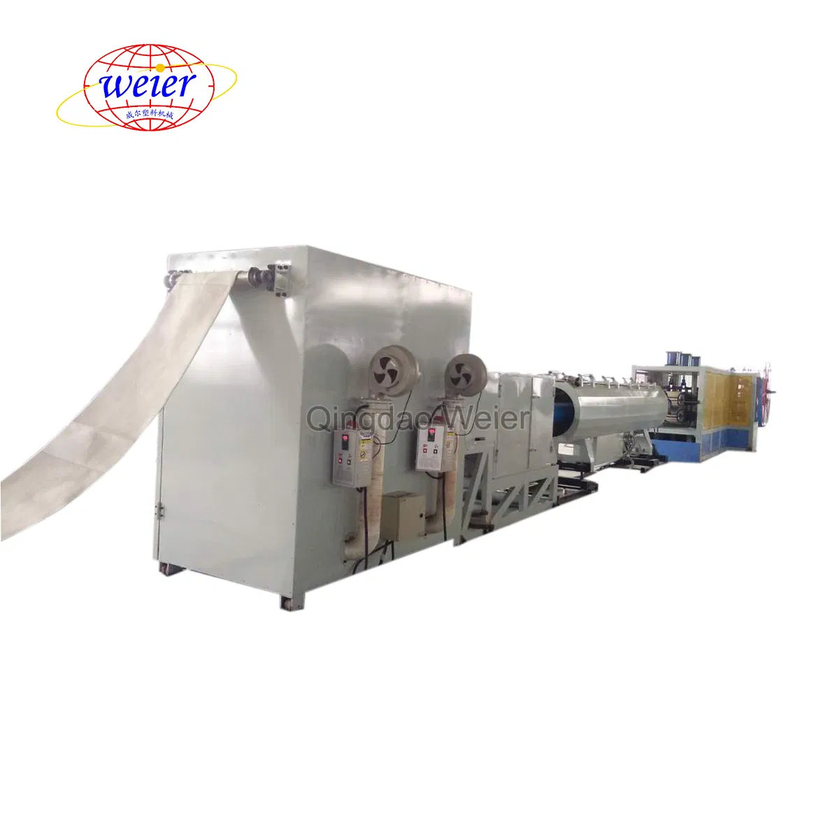 Máquina de Produção de Mangueira de Incêndio Reforçada com Fibra Extrudada de PVC/TPU