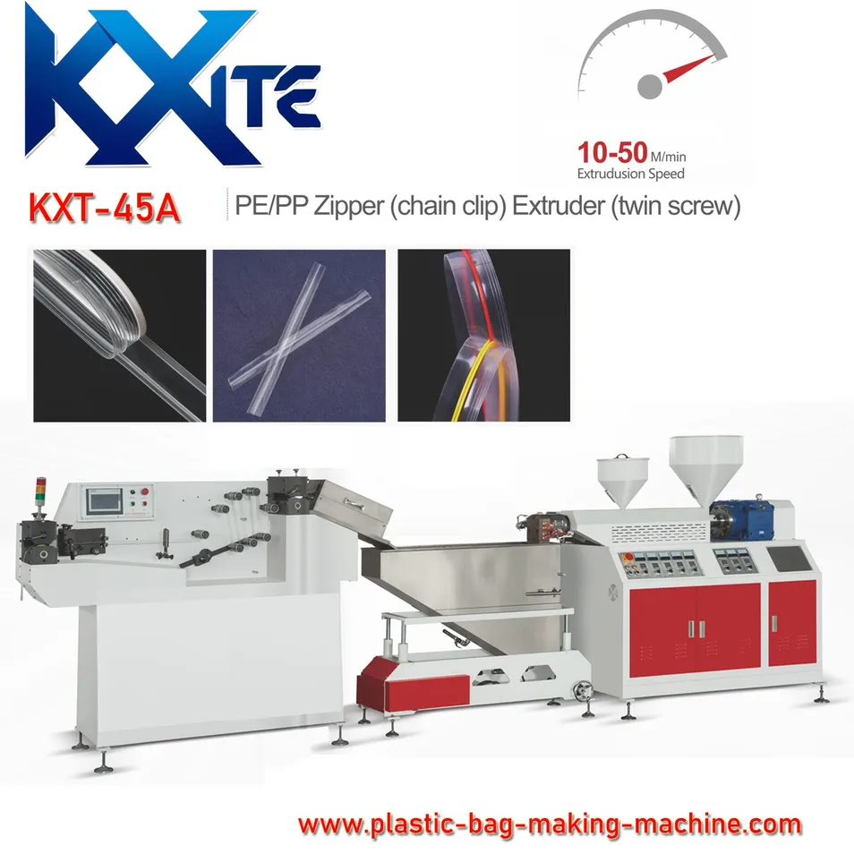 Extruder de PE/PP Zipper