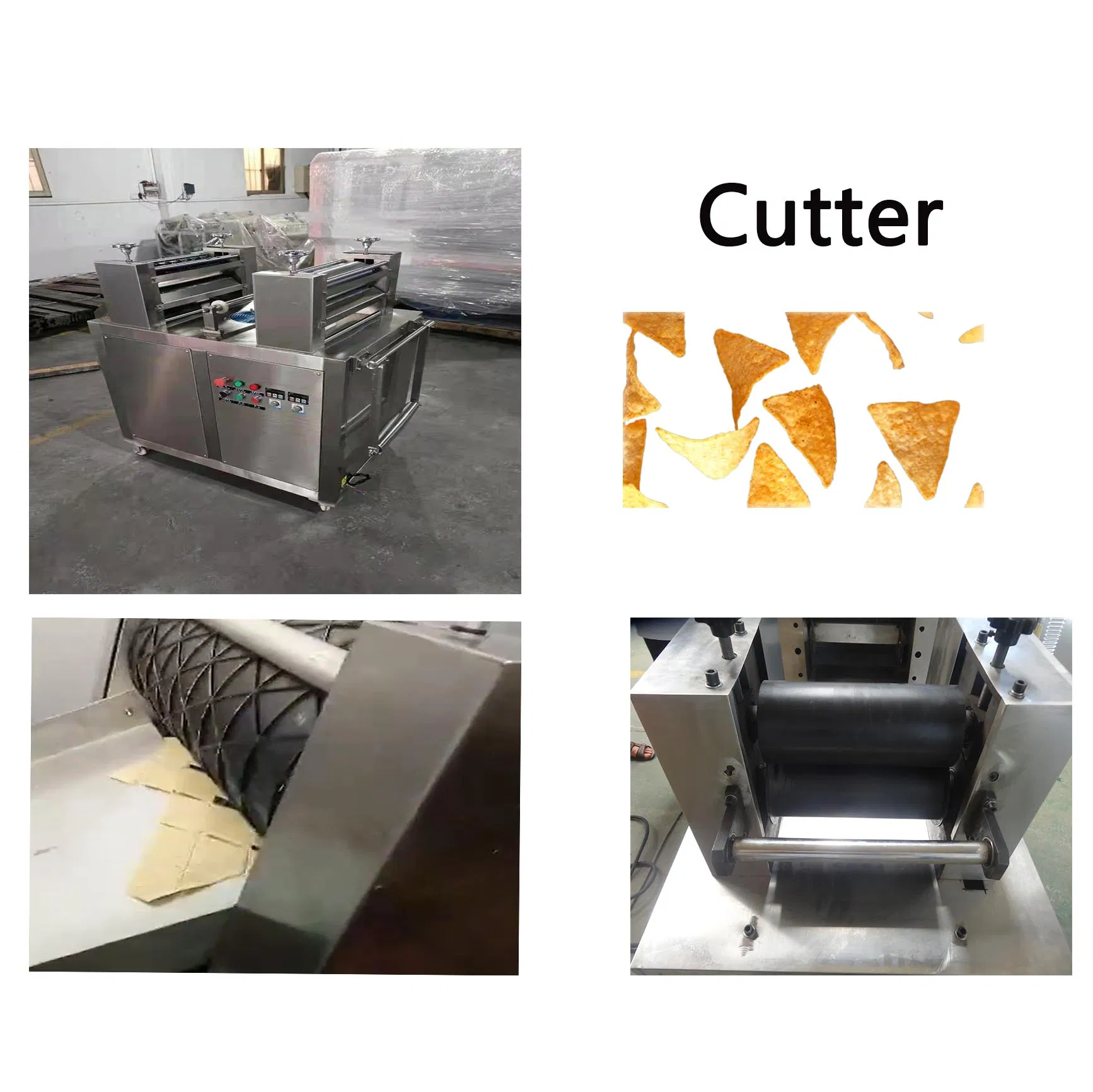 Máquina Automática de Produção de Doritos Linha de Produção de Snacks Fritos Máquina de Chips de Tortilha de Milho