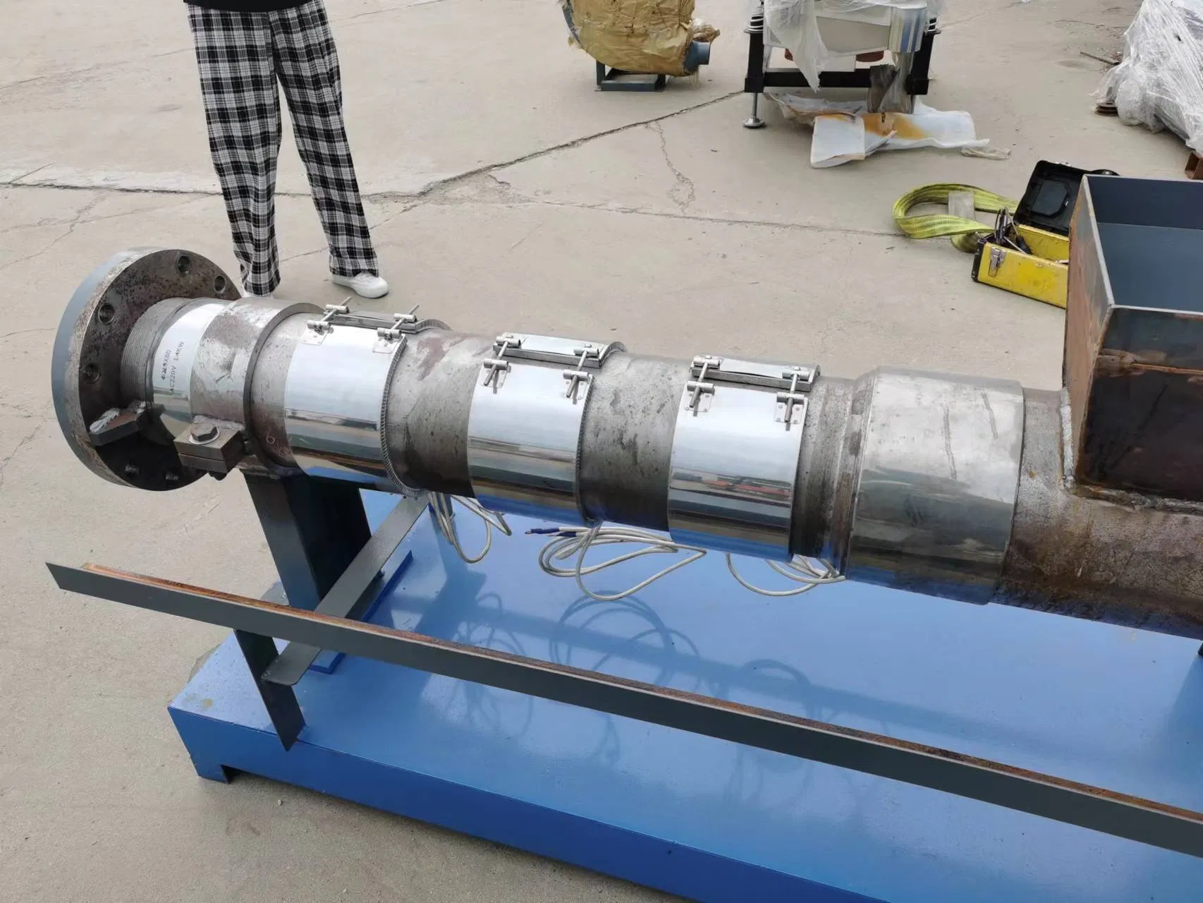 Linha de Granulação de Pellets em Duas Etapas Máquina de Granulação de Plástico