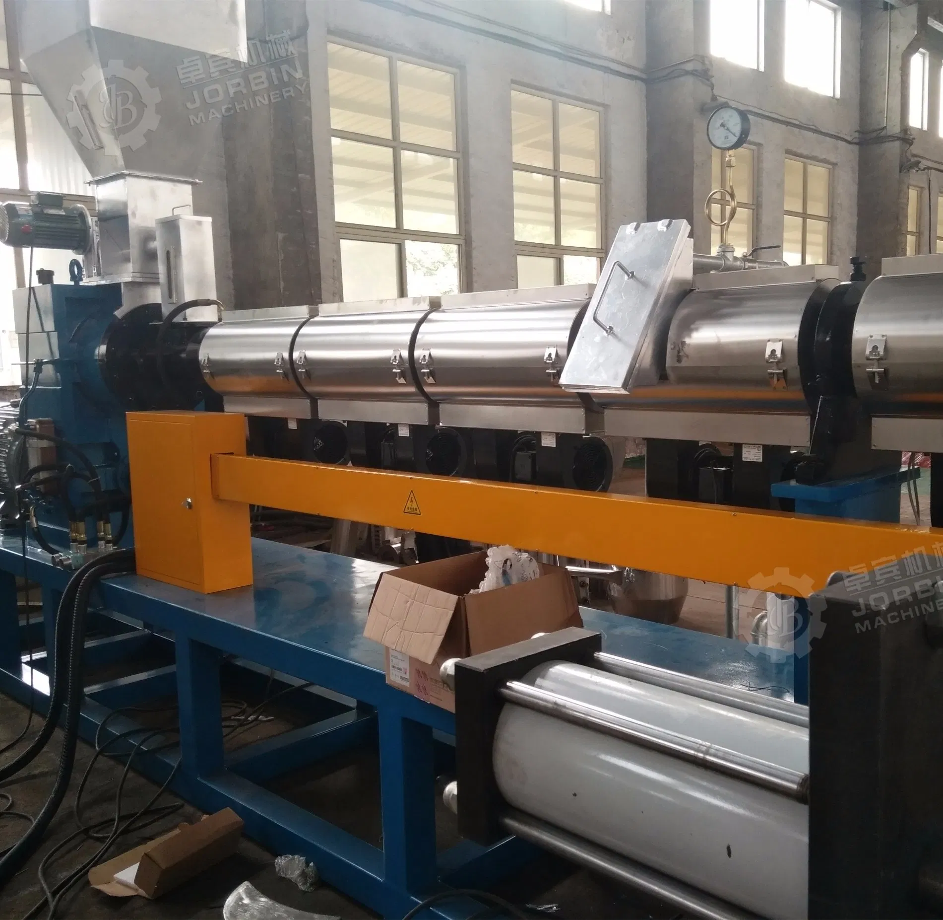 Máquina de Granulação de Plástico Rígido de Duas Etapas Avançada para Reciclagem Eficiente