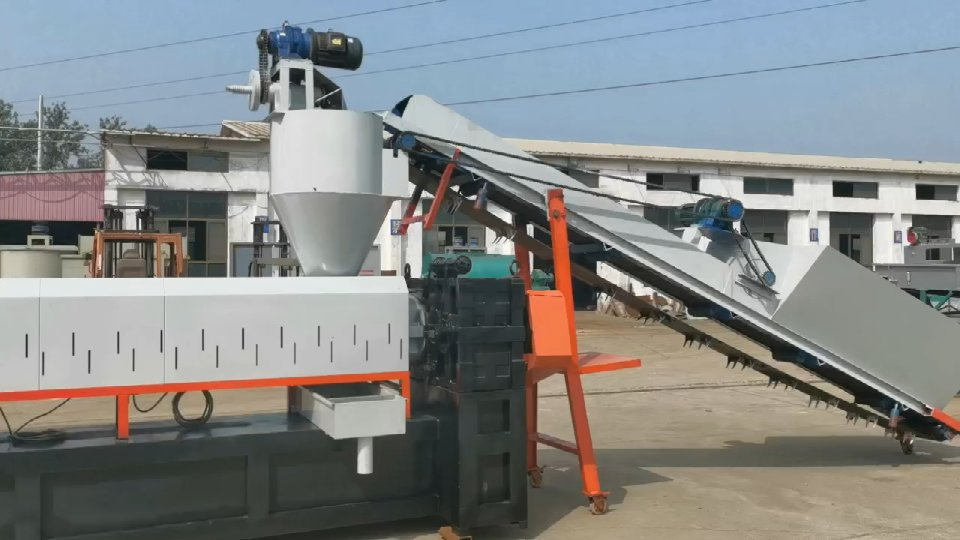 Linha de Granulação de Pellets em Duas Etapas Máquina de Granulação de Plástico