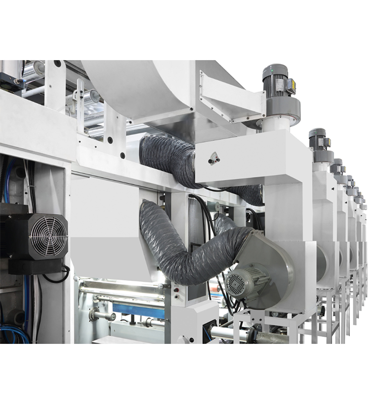 Usado Controle PLC Alta Velocidade 8 Impressora Rotogravura Gravura Intaglio Roll to Roll para Impressão de Sacos Plásticos de Filme BOPP
