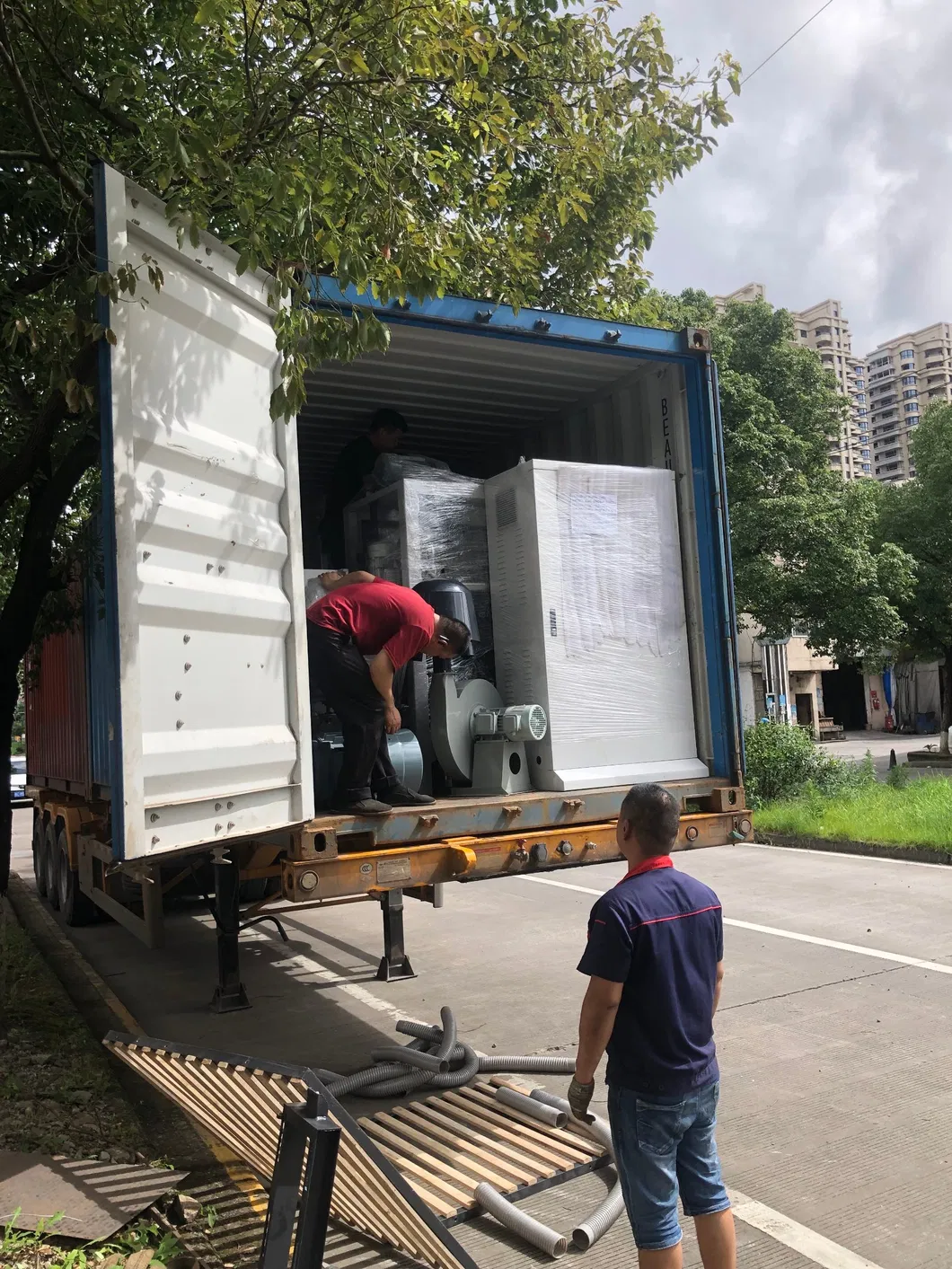 Carregamento no Container 2