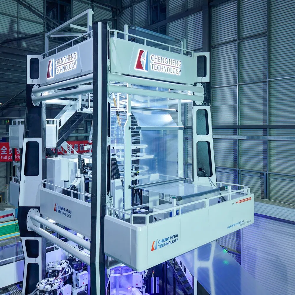 Máquina de Sopro de Filme Co-Extrudado de Multicamadas de Alta Barreira 5 Máquina de Sopro de Filme Co-Extrudado de Camada 5 Máquina de Sopro de Filme de Camada