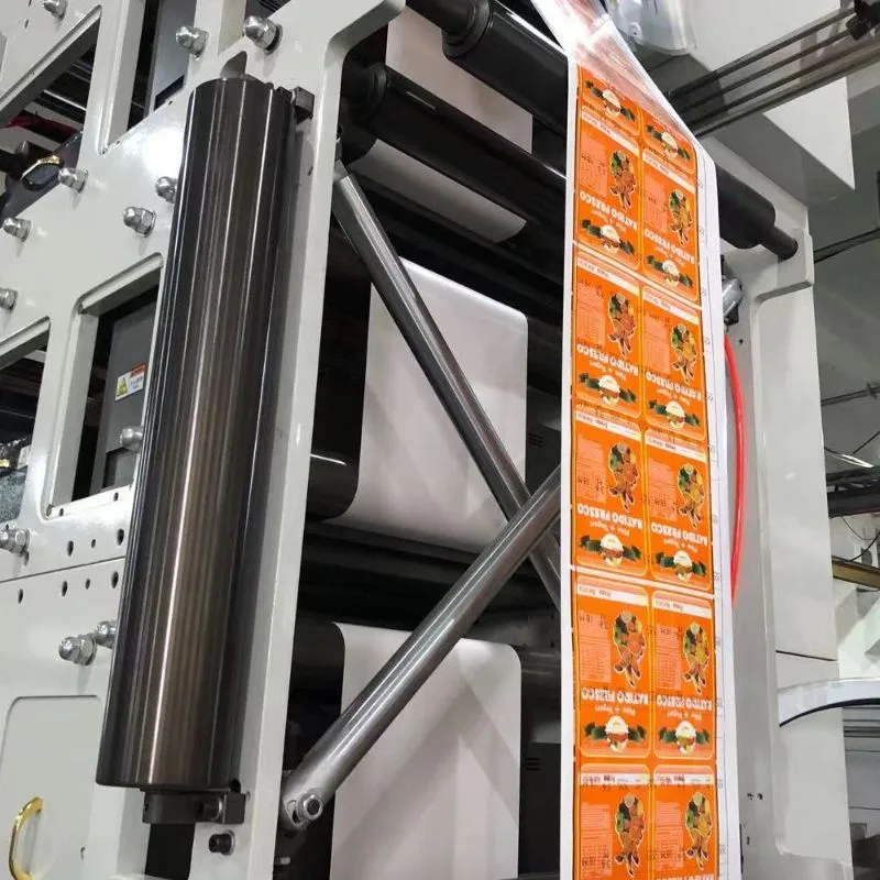 Imprensa Flexográfica Tipo Torre de Alta Precisão Máquina de Impressão Flexo Empilhada - Vire a barra