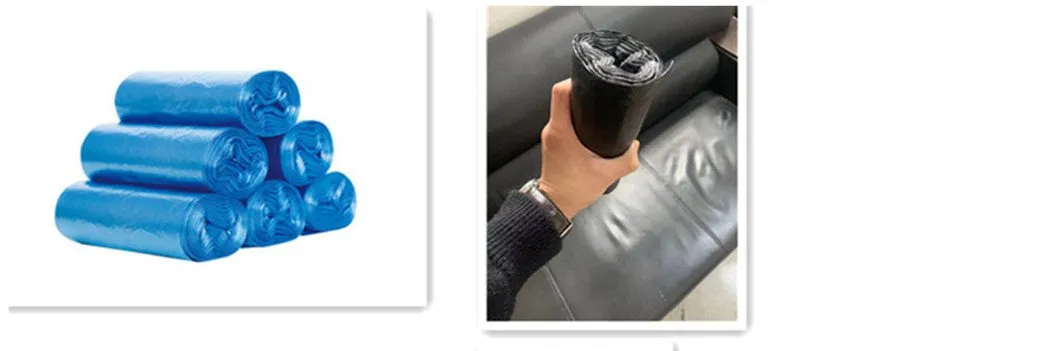 Máquina de Fazer Sacos de Lixo com Troca Automática de Rolos