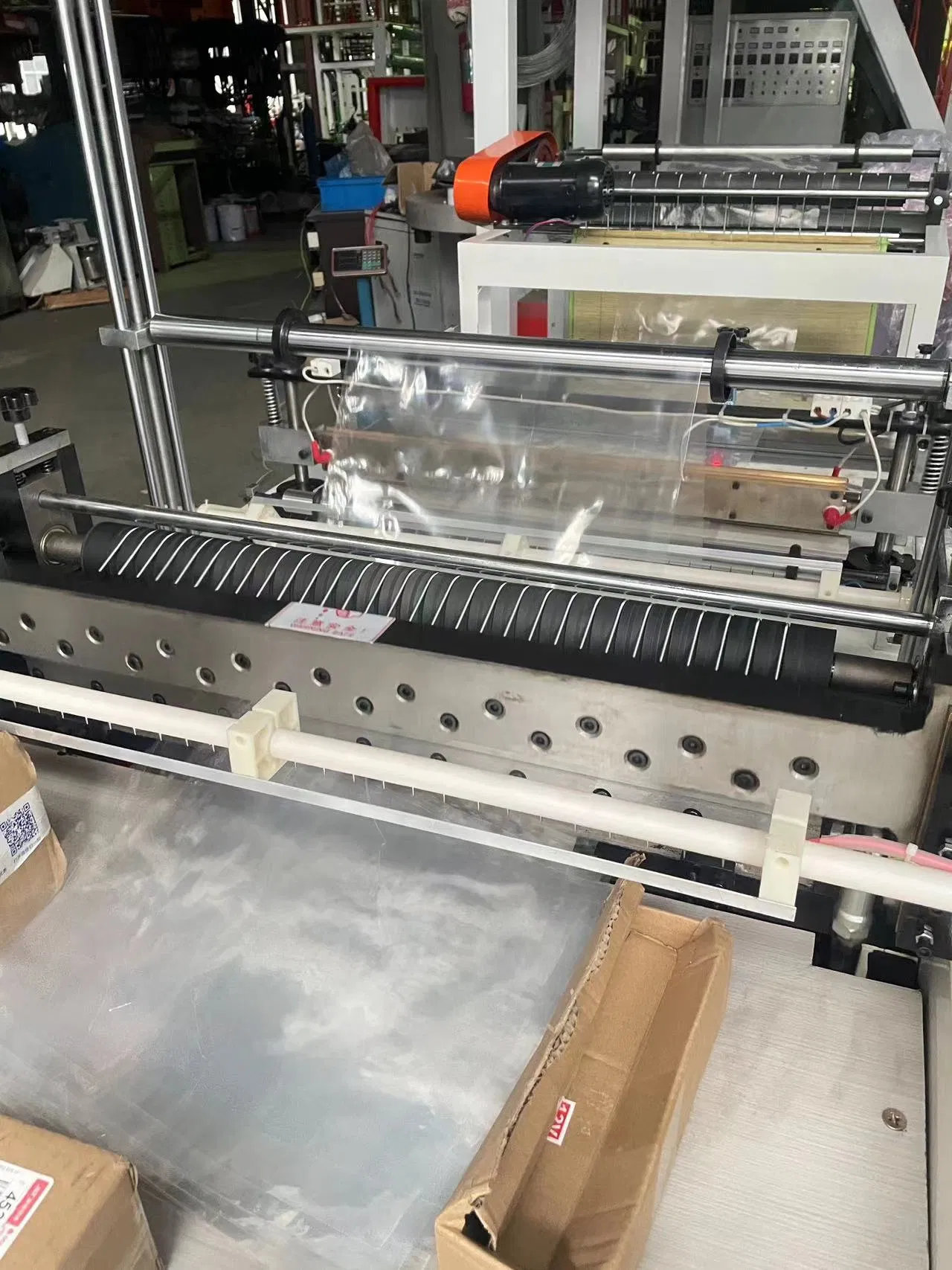 Máquina de Fazer Sacos de Compras Biodegradáveis de Alta Velocidade PE LDPE HDPE tipo Colete