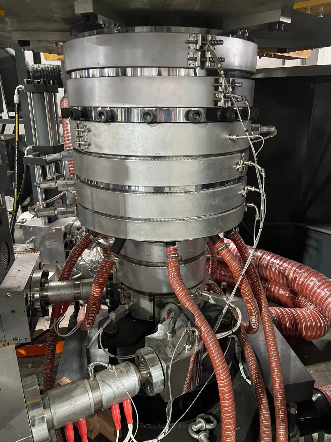 Detalhe Máquina de Sopro de Filme