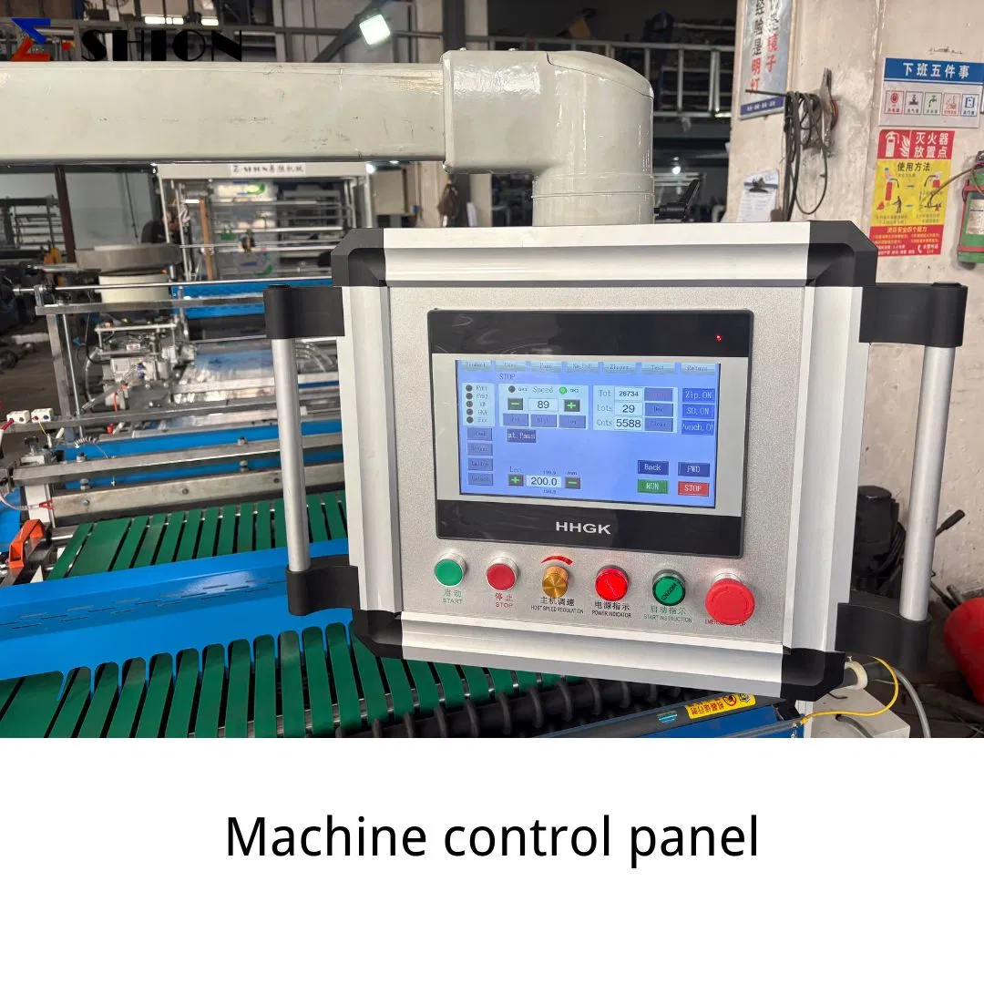 Máquina de Embalagem de Sacos Plásticos com Fecho Automático e Selagem Lateral Preço