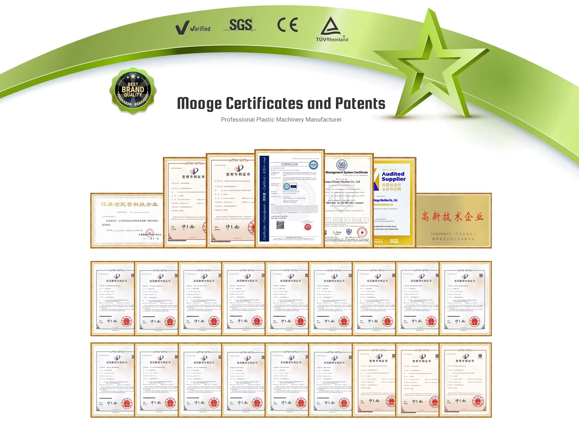 Certificados de Qualidade