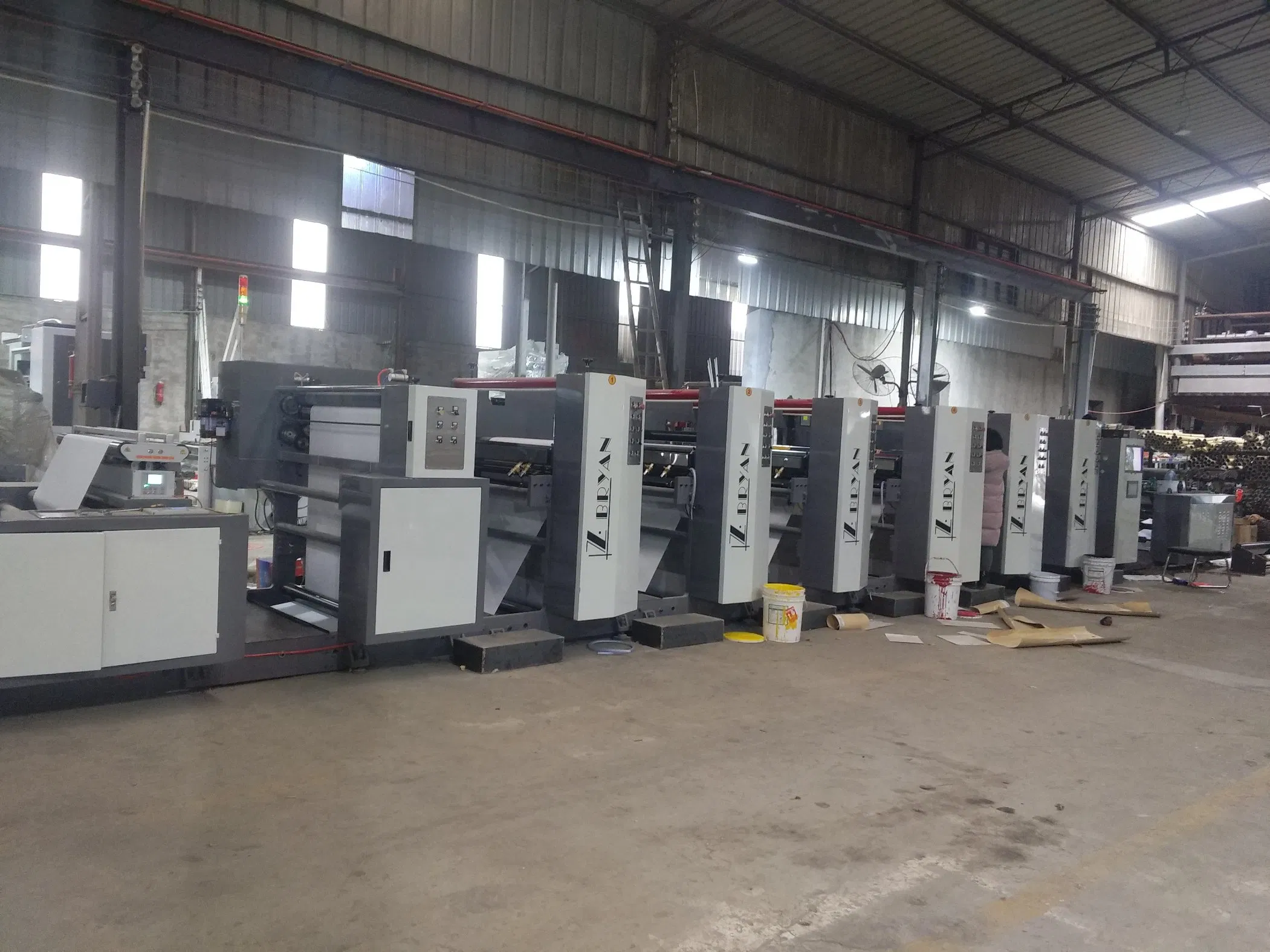 Unidade de Máquina de Impressão Flexográfica