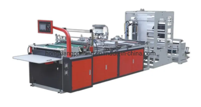 Máquina de Fazer Saco com Zíper Deslizante Automático para Armazenamento de LDPE OPP com Selagem Lateral