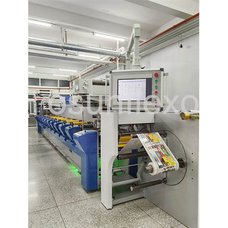 Filme Plástico Filme PE Filme BOPP Filme Nylon Filme Filme CPP Máquina de Impressão Rotogravura Impressora Flexográfica de Alta Velocidade com Câmera