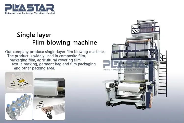 Bom Preço ABC 3 Camada HDPE LDPE LLDPE Máquina de Fazer Filme Plástico Agrícola de Filme Soprado Polietileno Biodegradável Estufa