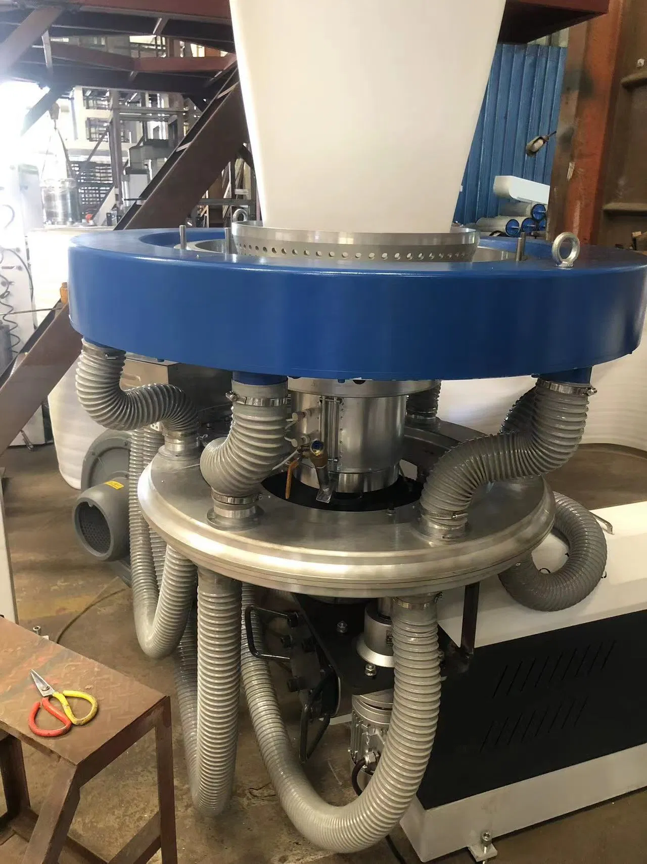 Máquina de Sopro de Filme com Cabeça Rotativa de Alta Velocidade em Monocamada Extrusora Automática para Sacos Plásticos Biodegradáveis de LDPE e Nylon