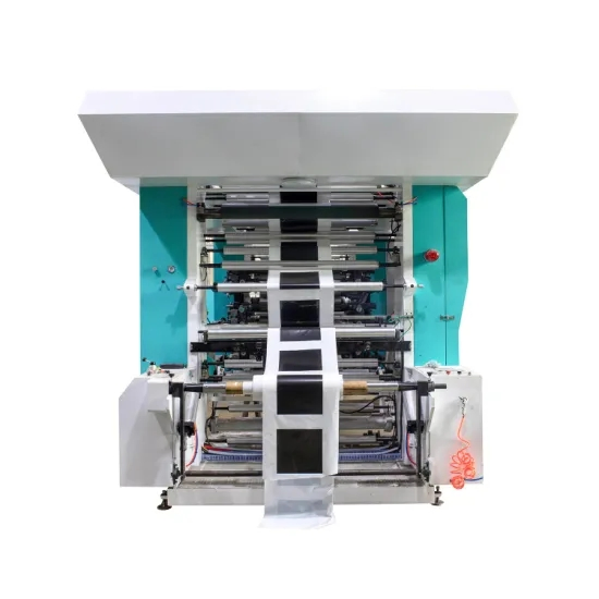 Máquina de Impressão Flexográfica de Tambor Central Multicolorido para Sacola de Papel
