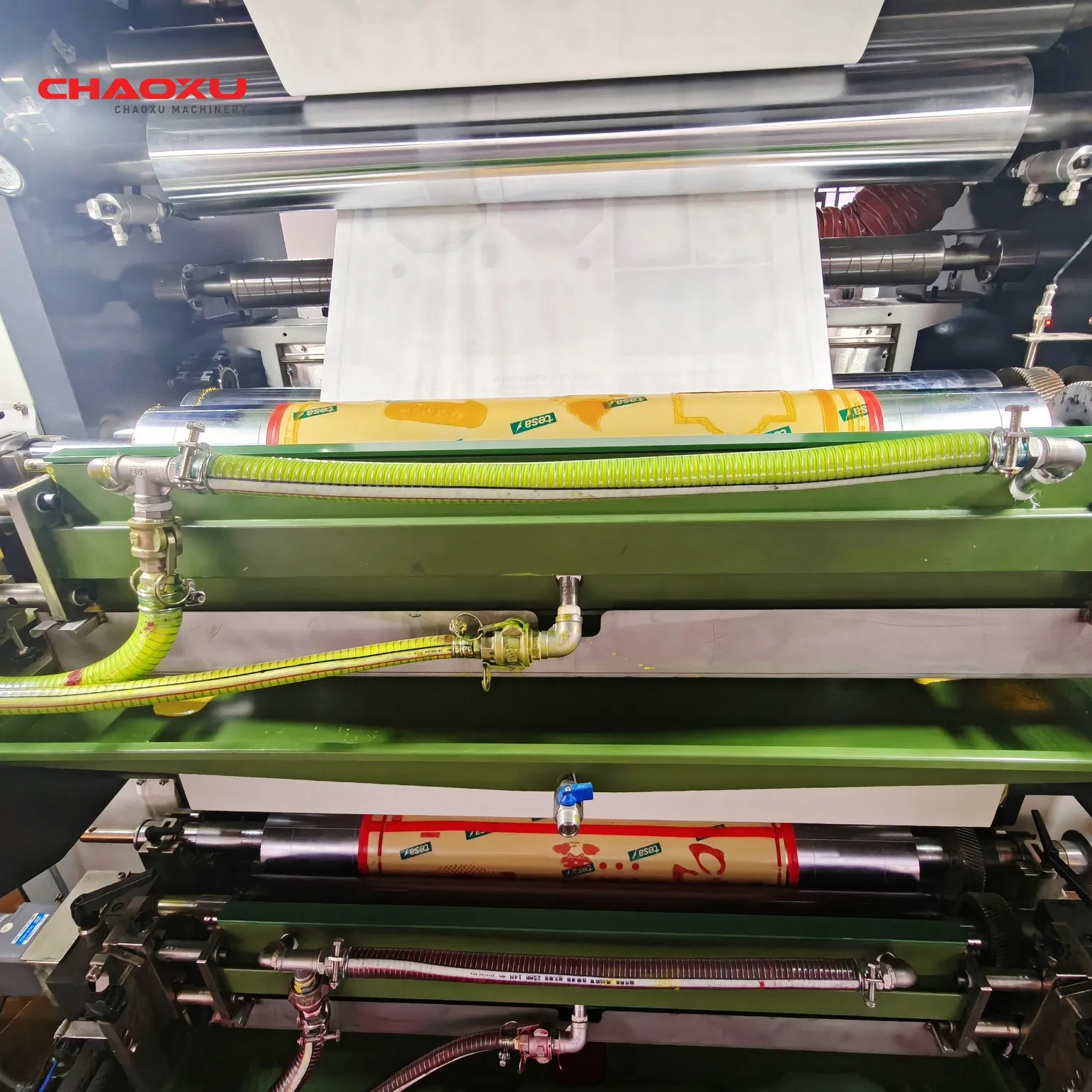 Máquina de Impressão Flexográfica Tipo Empilhado para Sacos de Papel e Copos de Papel