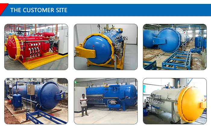 Produção de autoclave de composto em grande escala