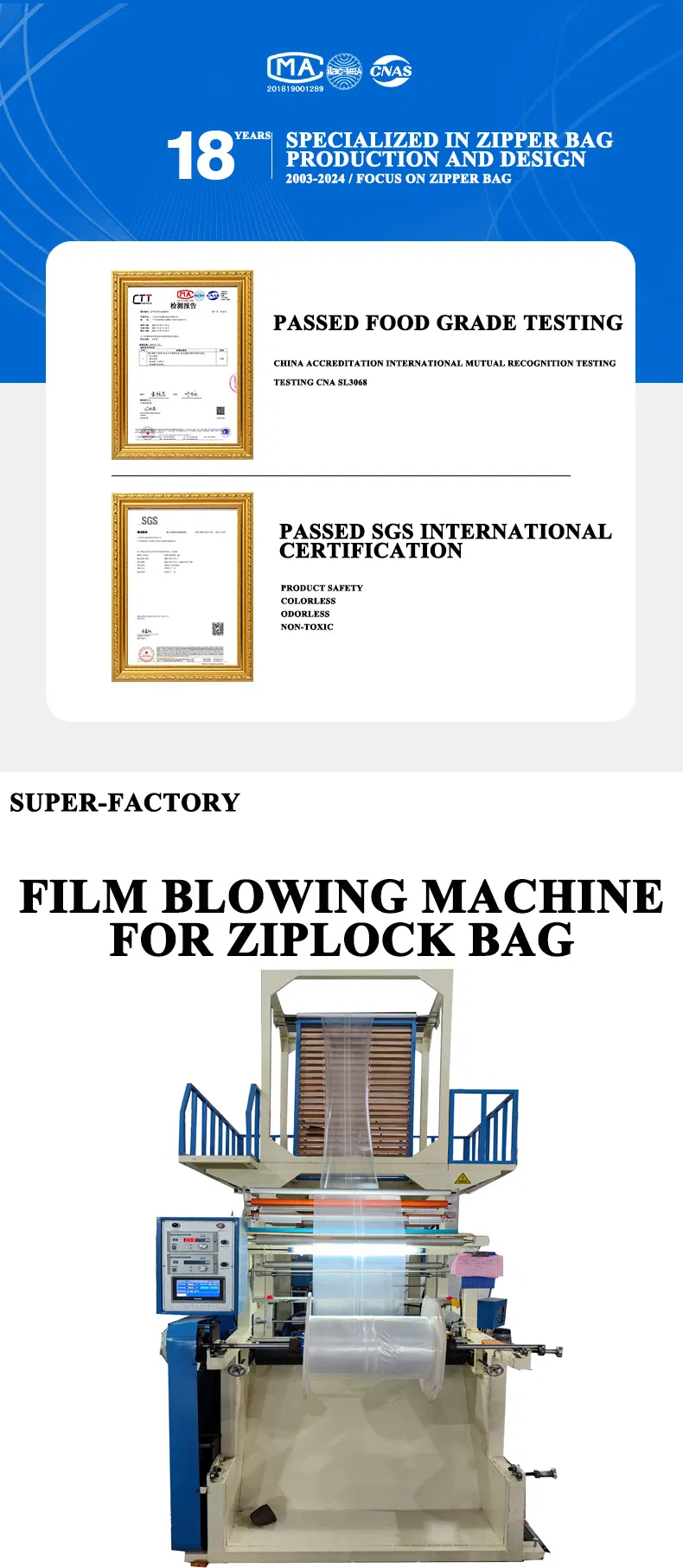 Máquina de Sopro de Filme 3
