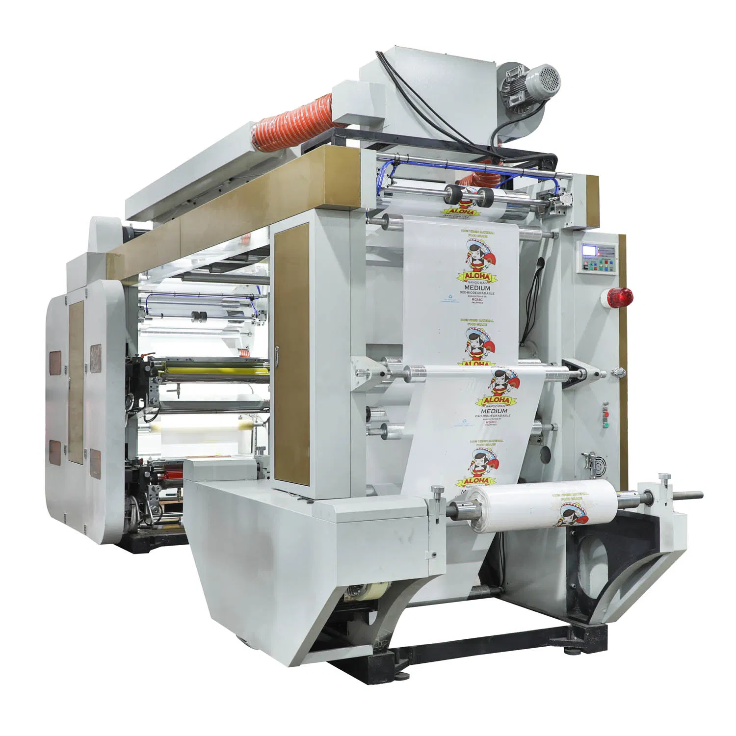 Máquina de Impressão Flexográfica Motor Register 6 para HDPE, LDPE, PP, Pet