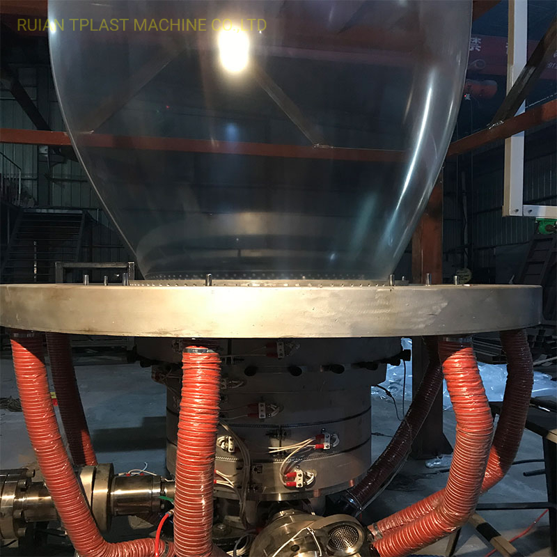 Máquina de Sopro de Filme de Milho Biodegradável de PE Reciclado de Alta Velocidade com Três Camadas para Embalagem Plástica em Agricultura de Estufa