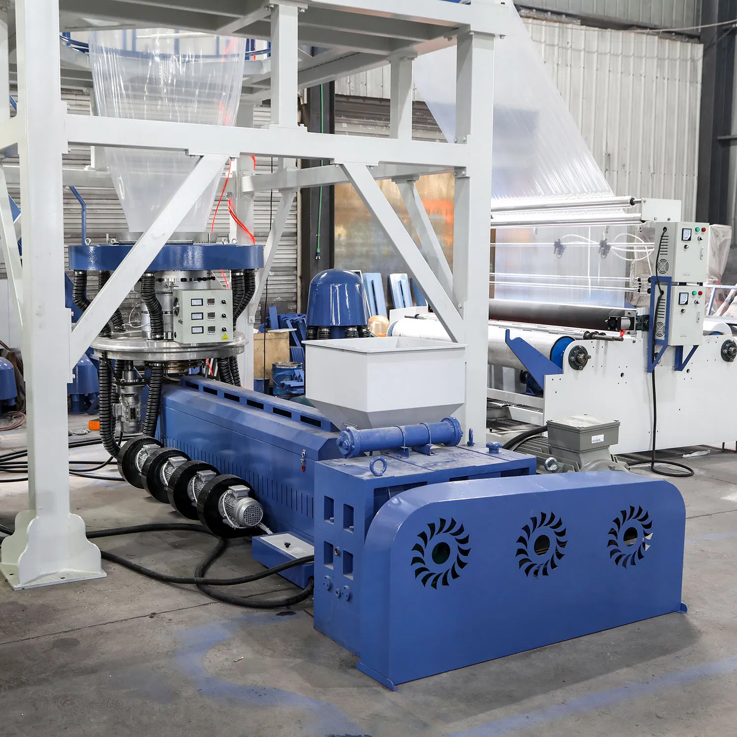 Máquina de Sopro para Filme Industrial, Filme Agrícola, Filme para Estufa
