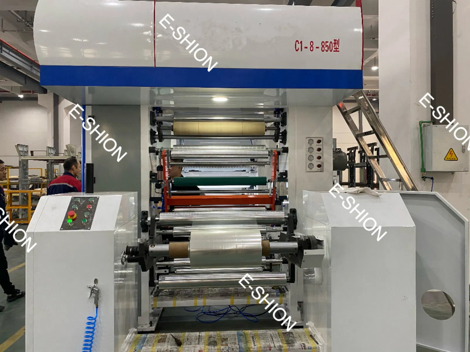 Máquina Automática de Impressão Rotogravura de Alta Velocidade 8color para Impressão de Filme/Papel/Não-Tecido