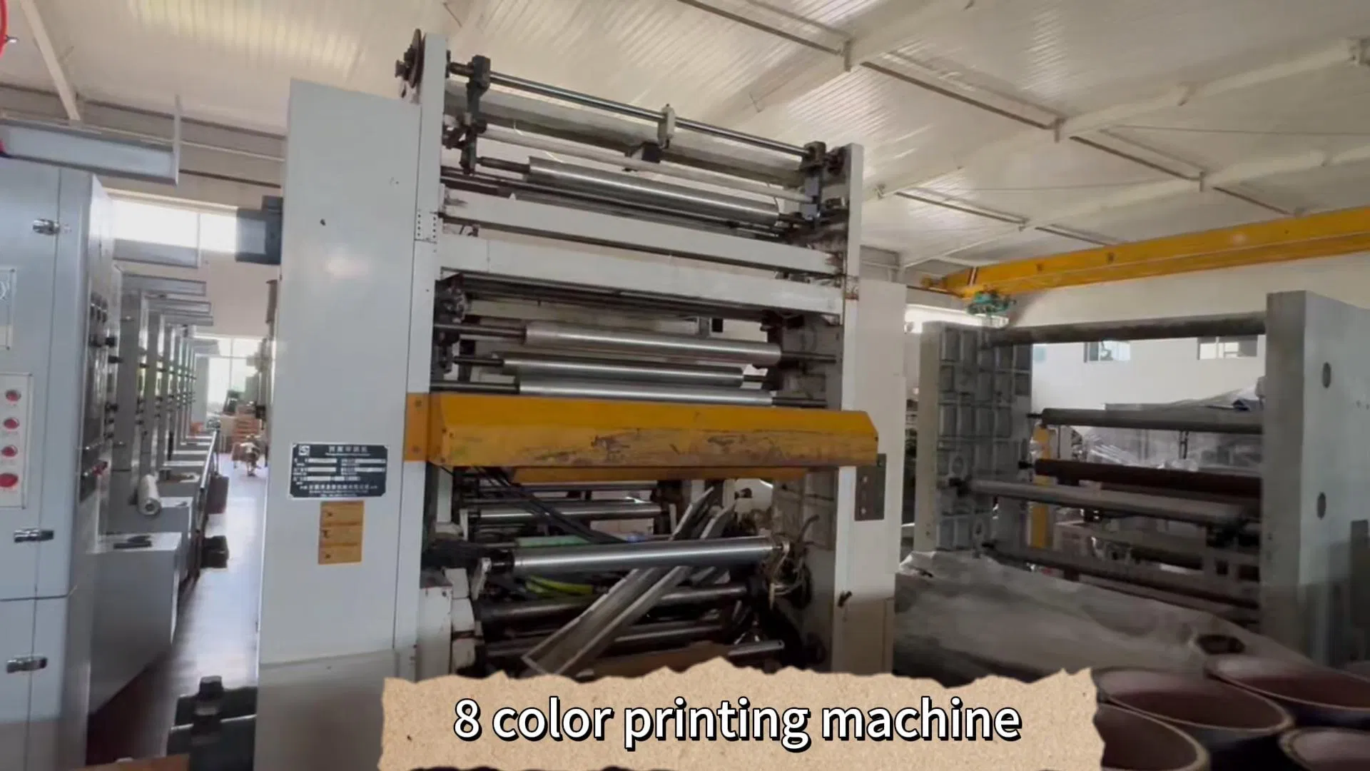 Máquina de Impressão Rotogravura