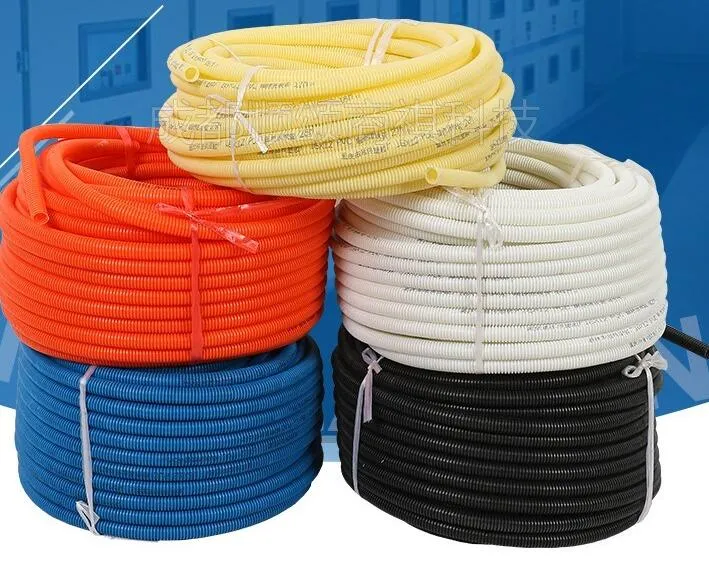 Linha de Produção de Tubos de Conduíte Elétrico de PVC PE Corrugado de Parede Simples