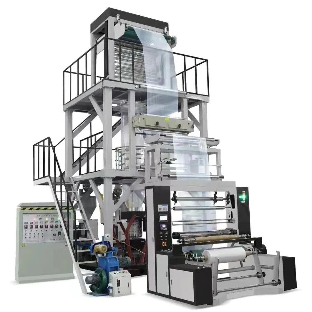 Preço ABC 3 Camada HDPE LDPE LLDPE Filme Plástico Agrícola Filme Soprado Linha de Sopro Fabricação Polietileno Biodegradável Estufa Extrusora Máquina de Coextrusão