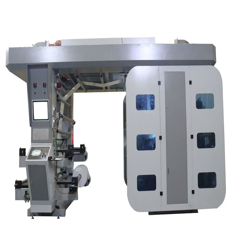 4 Máquina de Impressão Flexográfica com Tinta à Base de Água para Papel PE BOPP