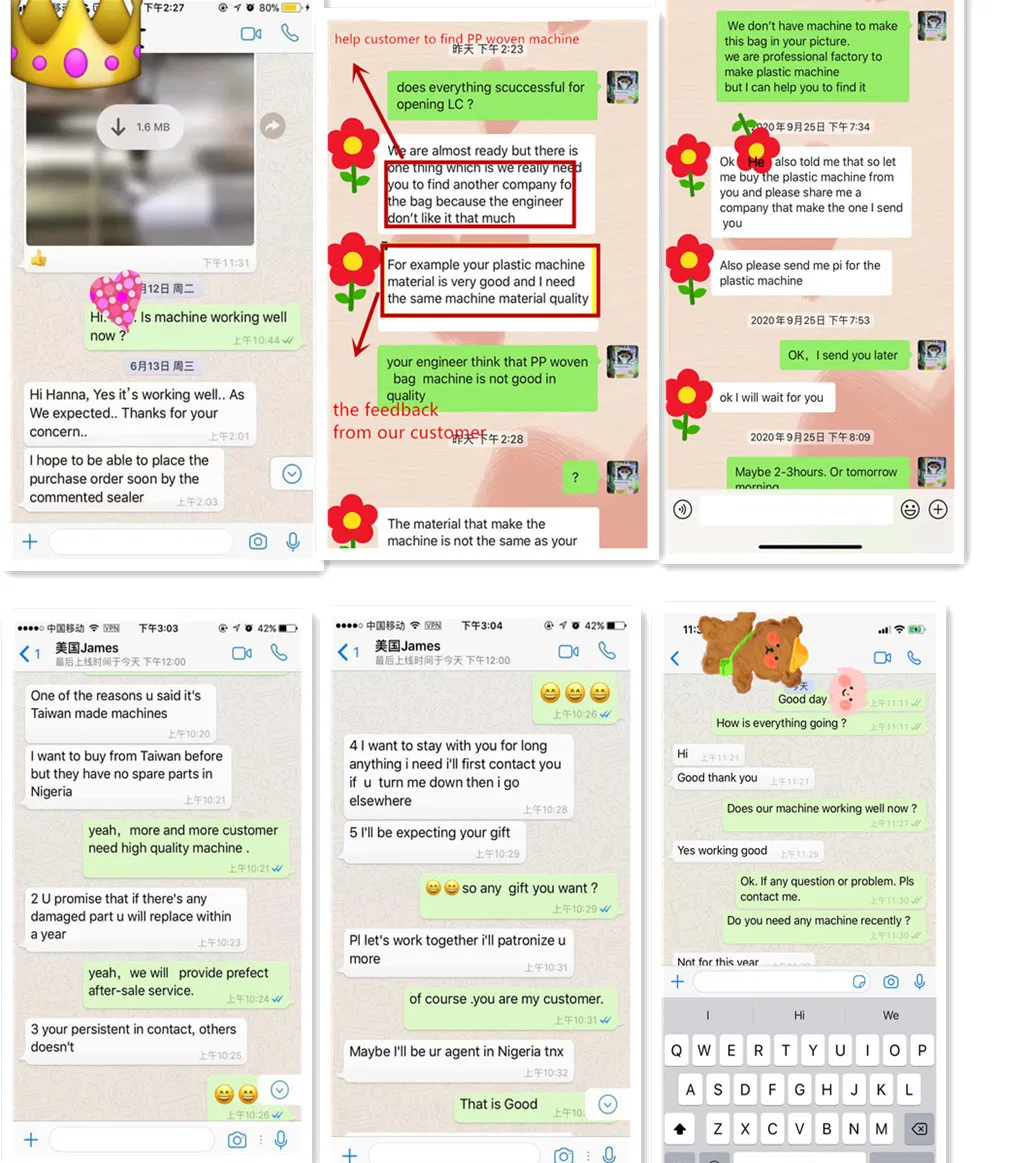 Comentários de cliente e feedback