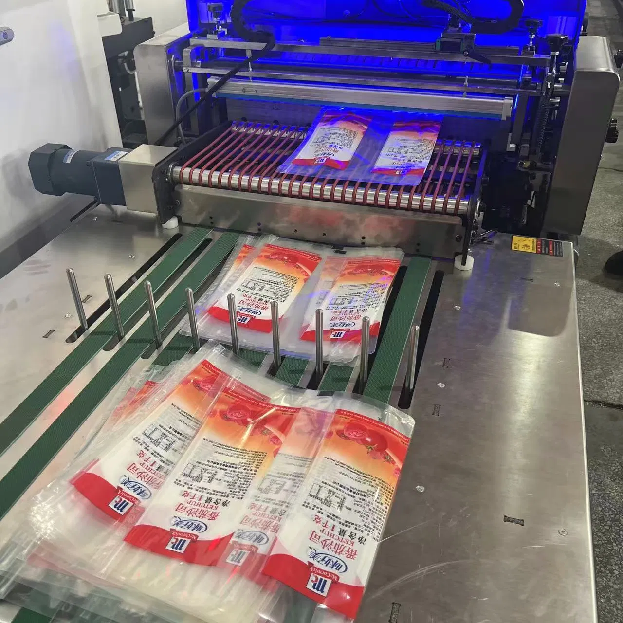 Máquina de Fazer Sacos com Zíper de Três Lados para Embalagens de Alimentos em Pé à Venda