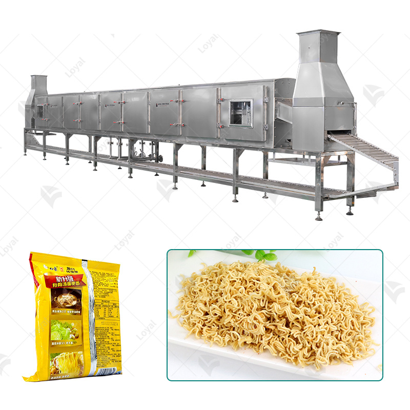 Máquina de Fazer Macarrão Frito Instantâneo Automática de Alta Qualidade à Venda
