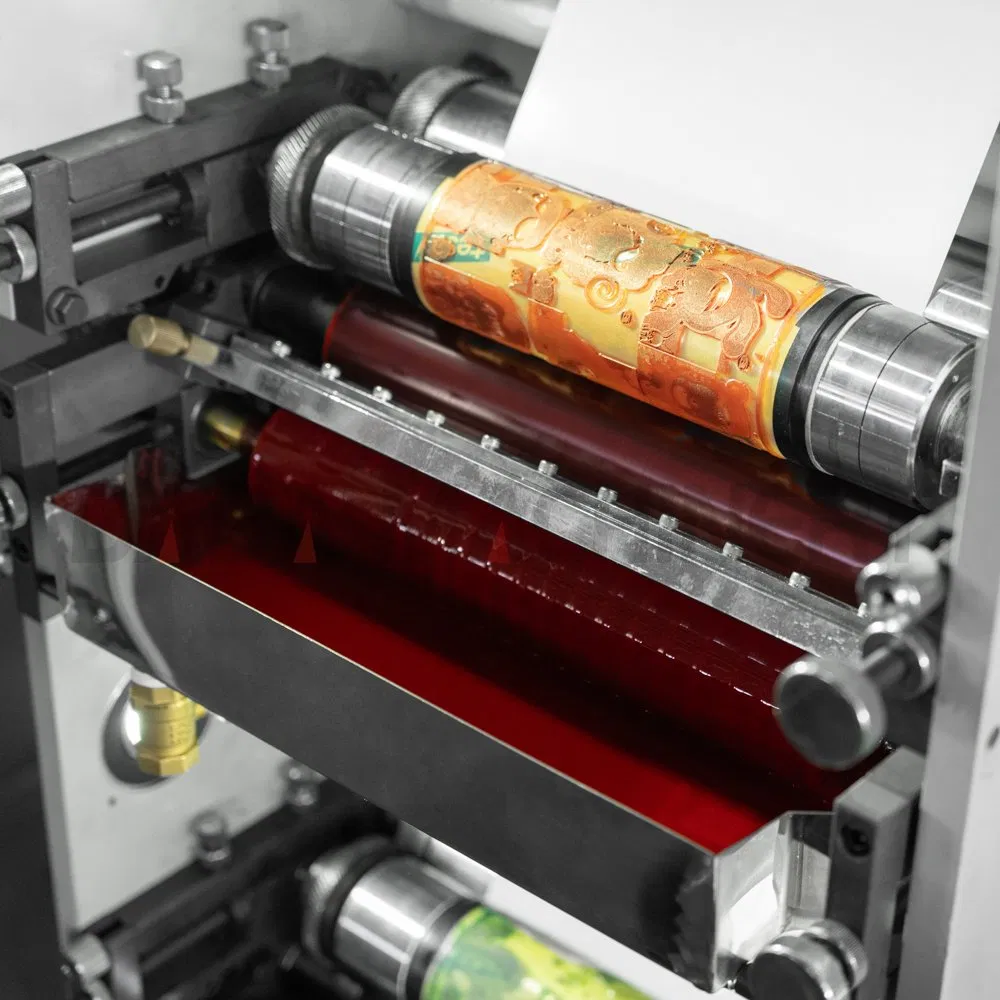 Máquina de Impressão Flexográfica com Etiqueta de Cor Tipo de Pilha Automática 5