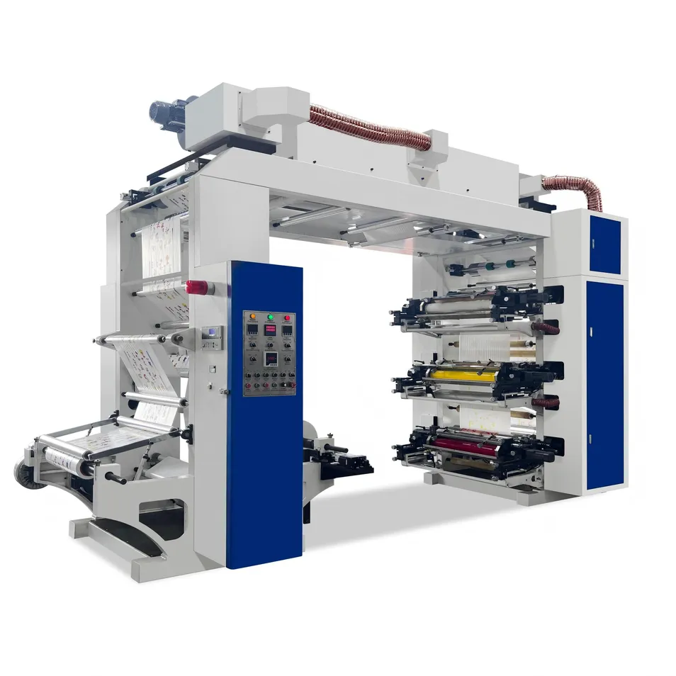 Máquina de impressão pilha Flexo tipo ponte