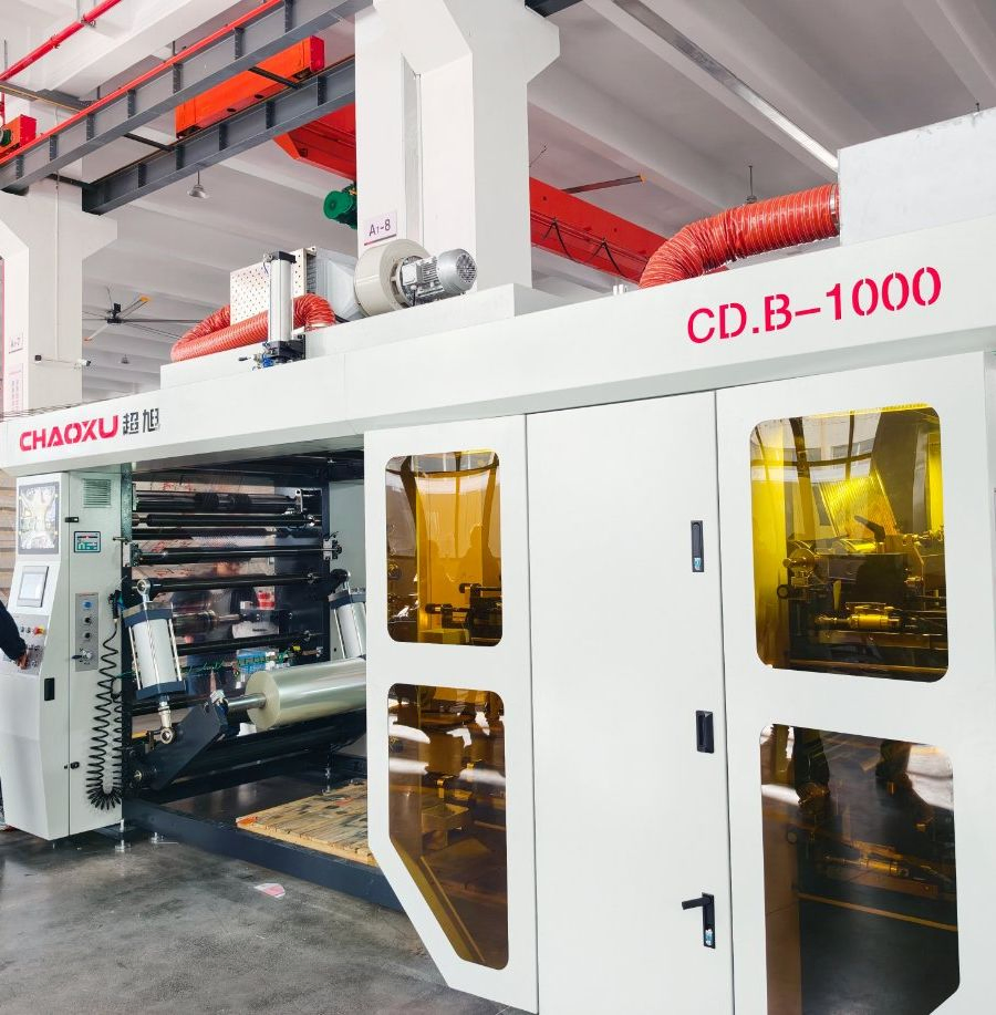 Máquina de Impressão Flexográfica Tipo Empilhado para Sacos de Papel e Copos de Papel