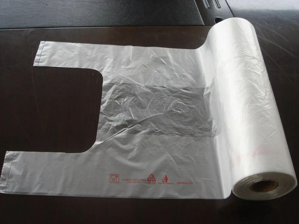 Máquina de Fazer Sacos Plásticos Biodegradáveis Tipo Camiseta para Lixo com Zíper na Alemanha Preço