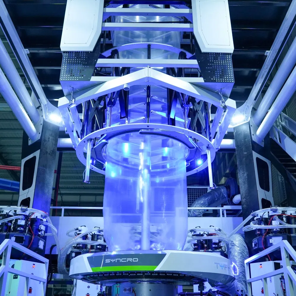 Computadorizado ISO9001: 2008 Aprovado Chengheng Máquina de Sopro de Filme Coextrusão Multicamadas 5 Máquina de Sopro de Filme de Camada Máquina de Filme Sopro de Cinco Camadas