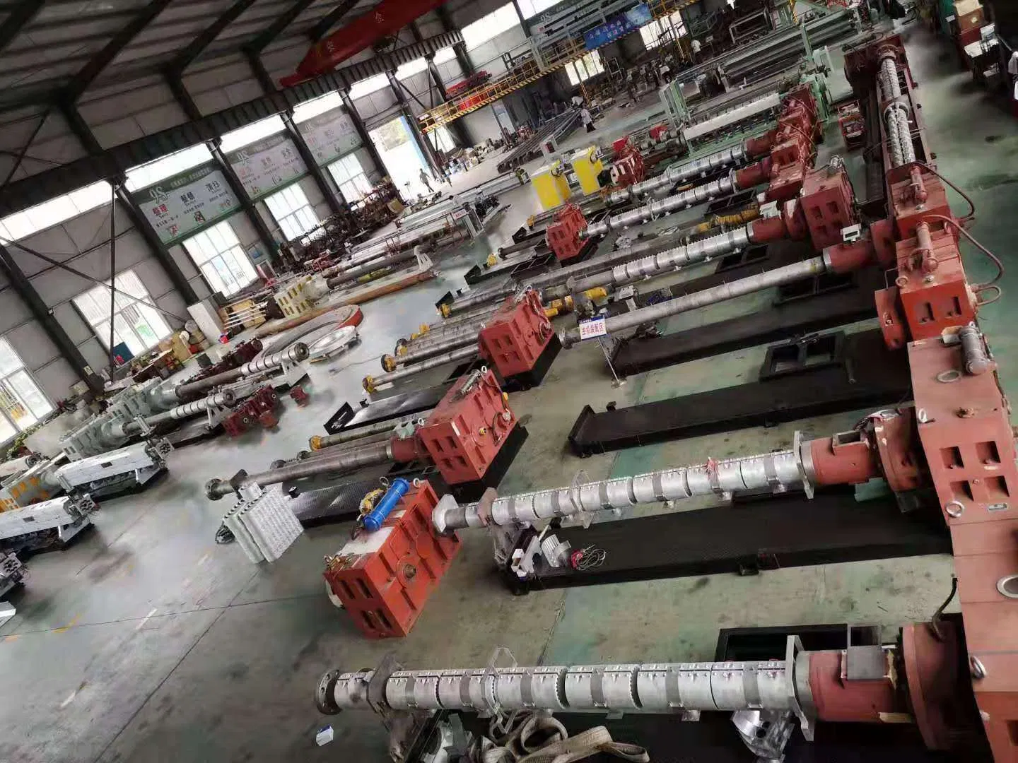 Área de controle de qualidade e testes industriais