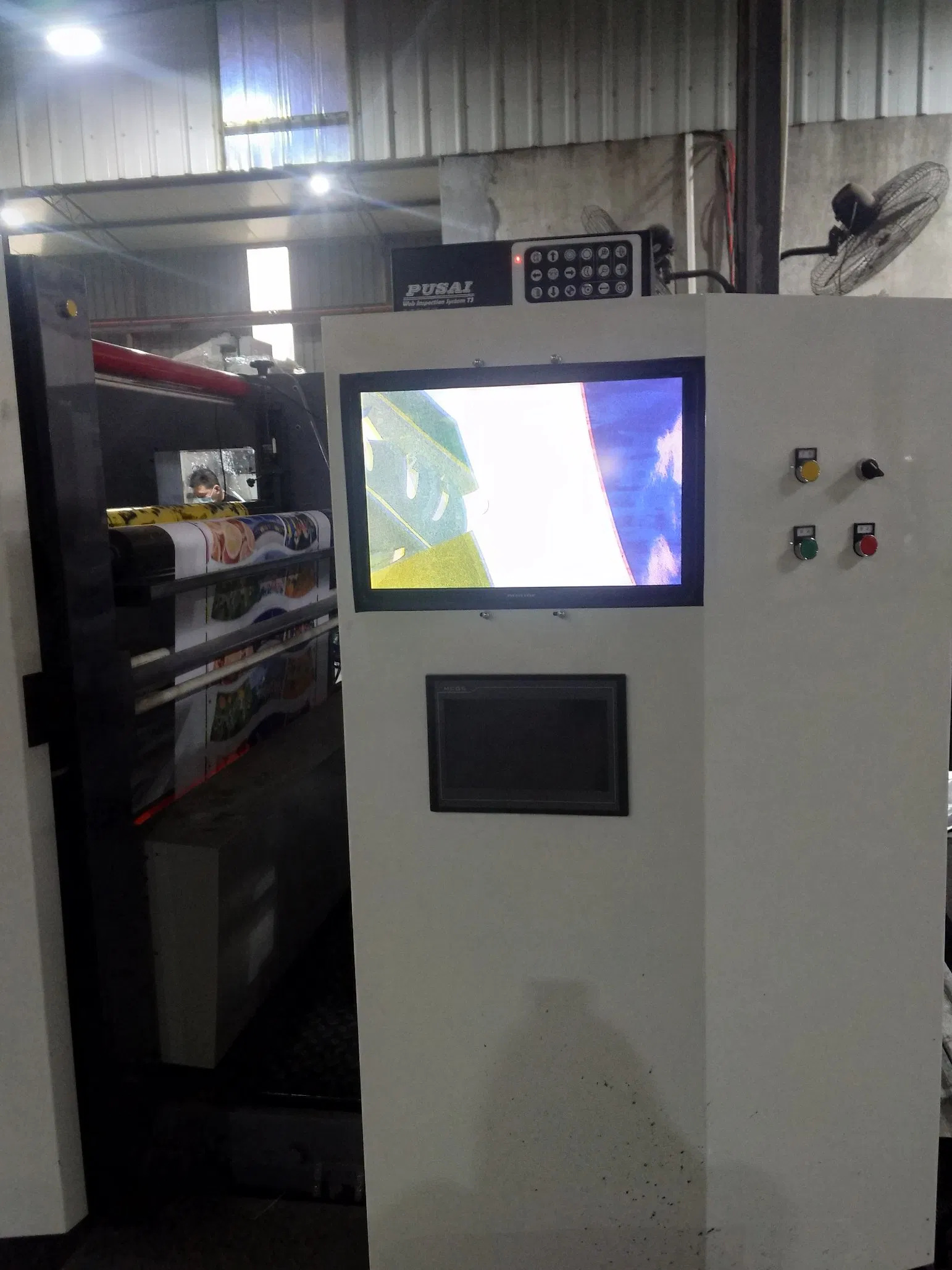 Unidade de Máquina de Impressão Flexográfica