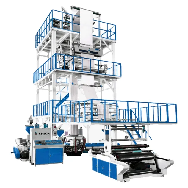Máquina de sopro de película multiccamada IBC