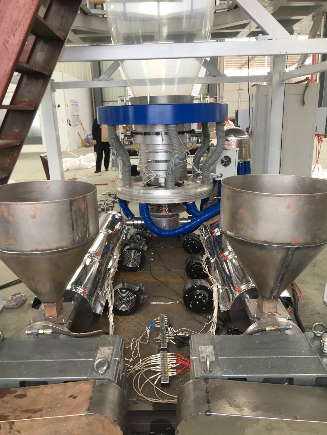 Máquina de Sopro de Filme de Camada Única