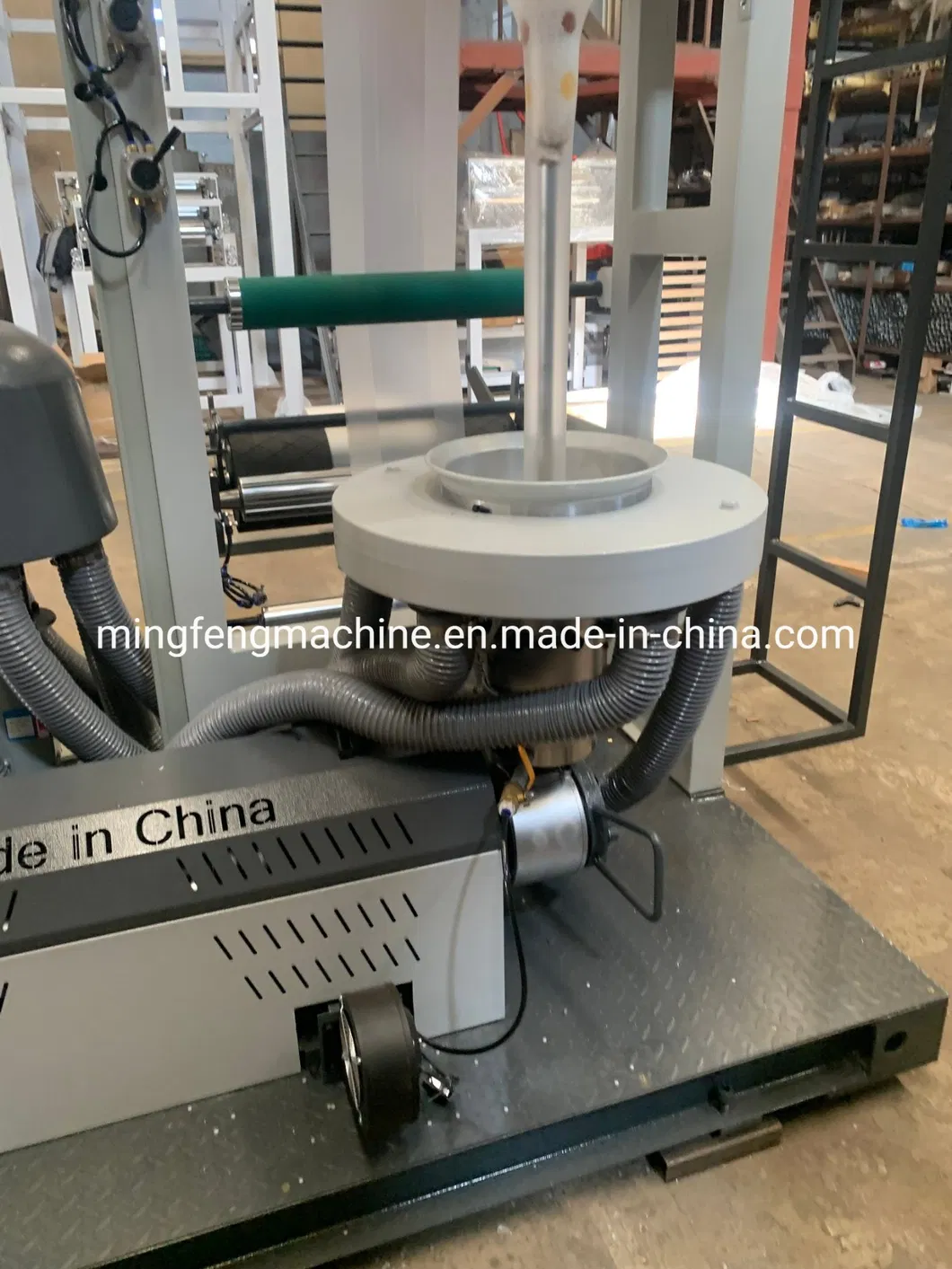 Máquina de Sopro de Filme Plástico Biodegradável de Monocamada LDPE HDPE Nylon Automática de Alta Velocidade Pequena Extrusora de Filme Soprado