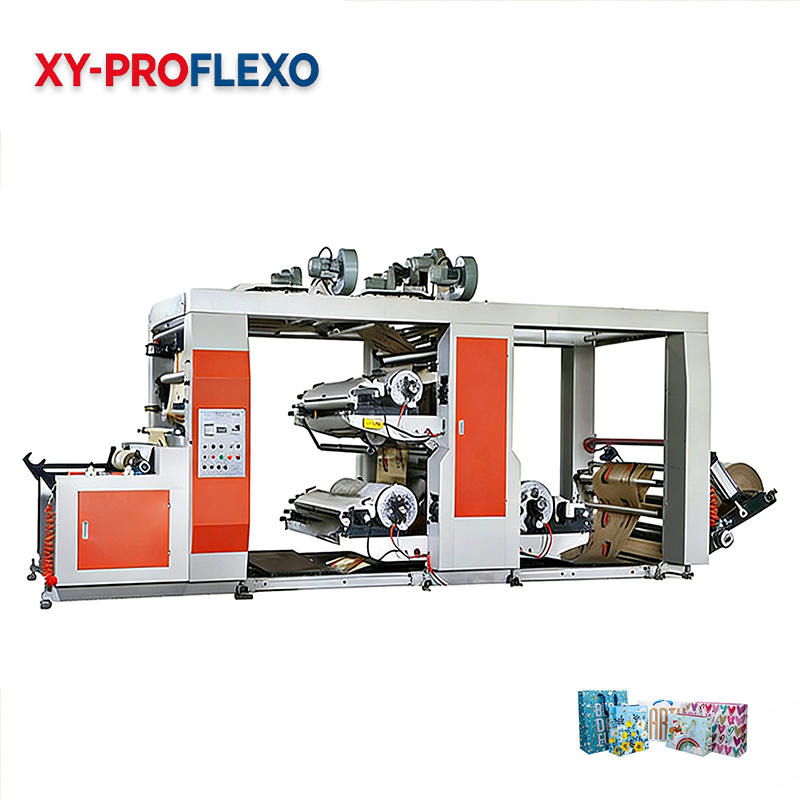 Máquina de Impressão Flexográfica Tipo Estável para Filme de PE e Tecido Woven