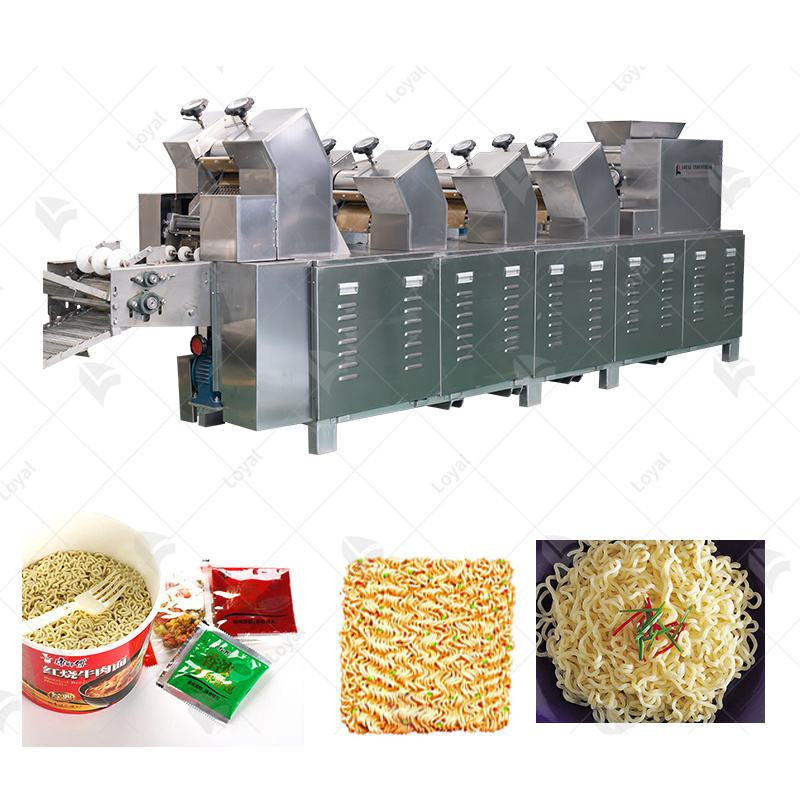 Máquina de Fazer Macarrão Frito Instantâneo Automática de Alta Qualidade à Venda