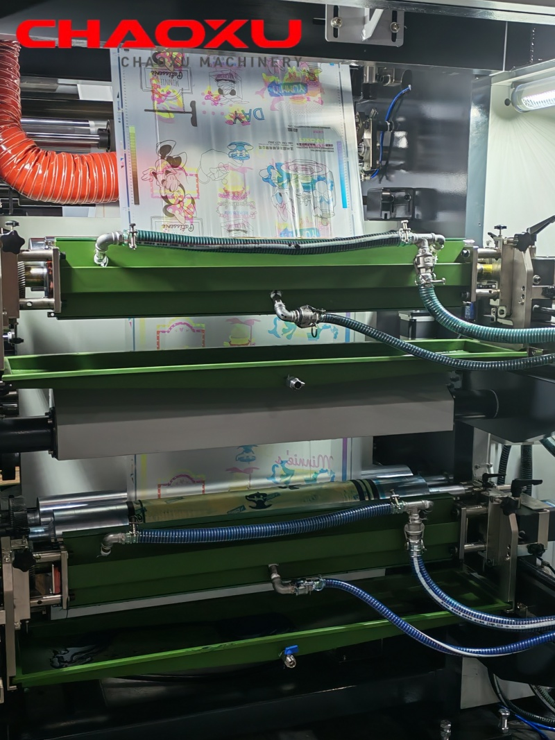 Máquina de Impressão Flexográfica Tipo Empilhado para Sacos de Papel e Copos de Papel