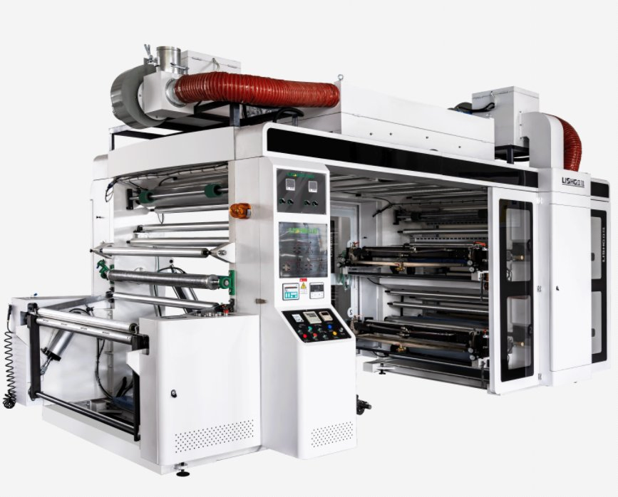 Saco de Embalagem de Alimentos em Polietileno Tipo 4 Máquina de Impressão Flexográfica em Cores