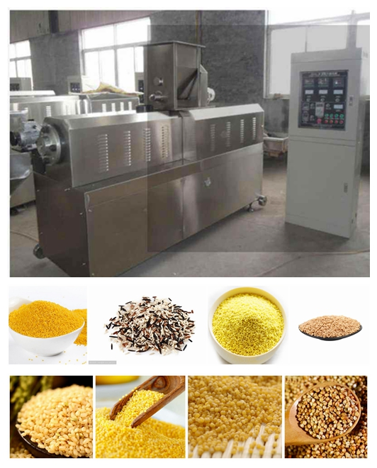 Reforçar Máquinas de Arroz Artificial de Proteína Saudável
